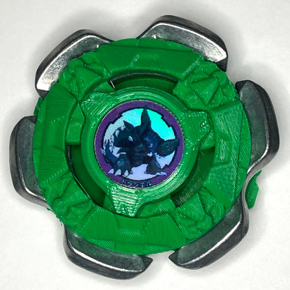 Beyblade CX | BAKUTEN-REMAKES | Dual-Spin | 3D Print | PLA+ | AUTHENTIC METAL