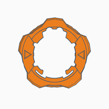 Beyblade X | ¡Elige tu anillo de trinquete! | Impresión 3D | PLA+