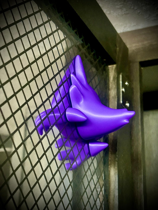 Pokemon Haunter - Ghost Through The Window - Magnetic Halloween Decoration