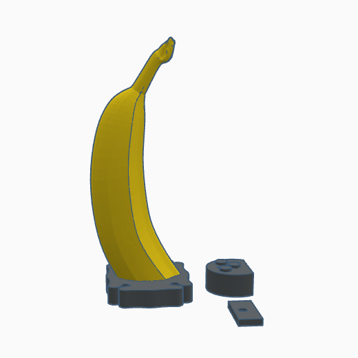 Beyblade X | Banana Launcher Grip | 3D Print | PLA+