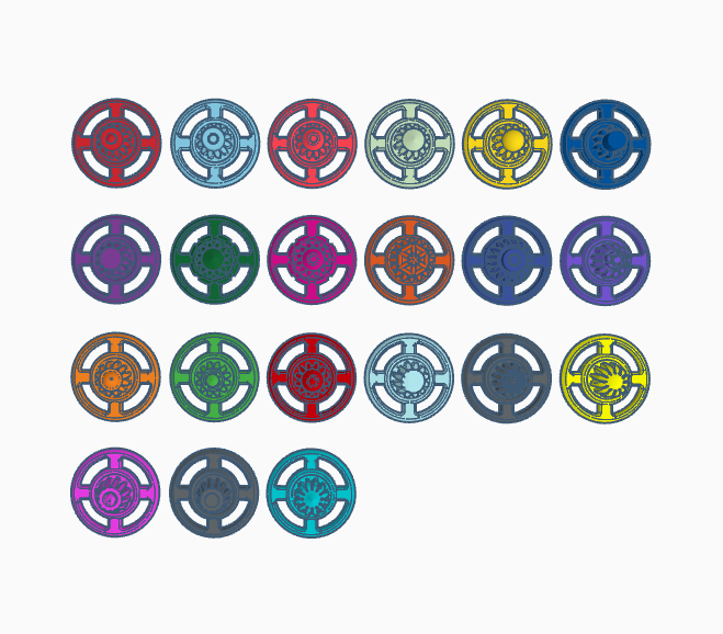 Beyblade X | Choisissez votre disque de remplacement ! | Impression 3D | PLA+