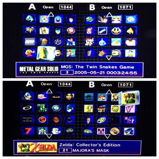 GameCube Unlocked Save Collection - 300+ Saves - 512MB Memory Card - 100% Complete