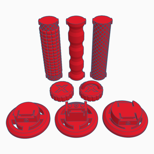 Beyblade X | Infinity Launcher Grip Collection | 3D Print | PLA+