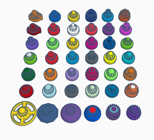 Beyblade X | Pick Your MFB-X Bit! | 3D Print | PLA+