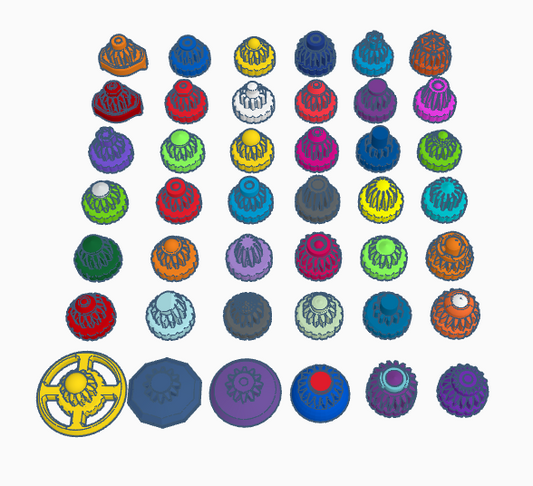 Beyblade X | Pick Your MFB-X Bit! | 3D Print | PLA+