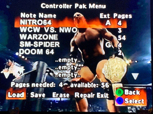 N64 Unlocked Save Collection - 125+ Saves - 32GB SD Card - EVER DRIVE X7 COMPATIABLE