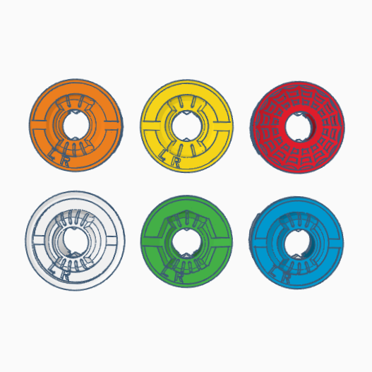 Beyblade X | Choisissez votre noyau à cliquet ! | Impression 3D | PLA+