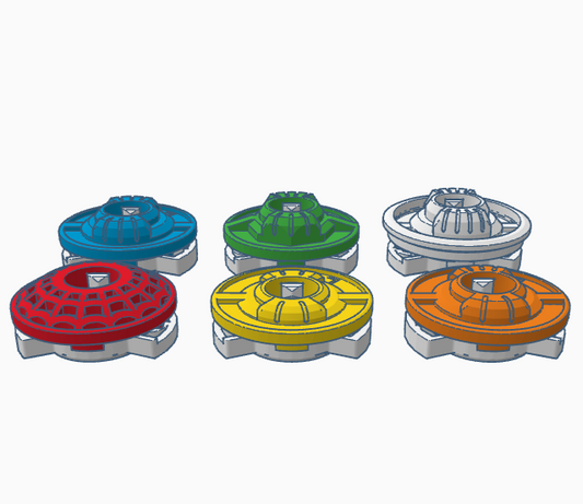 Beyblade X | ¡Elige tu núcleo de trinquete! | Impresión 3D | PLA+