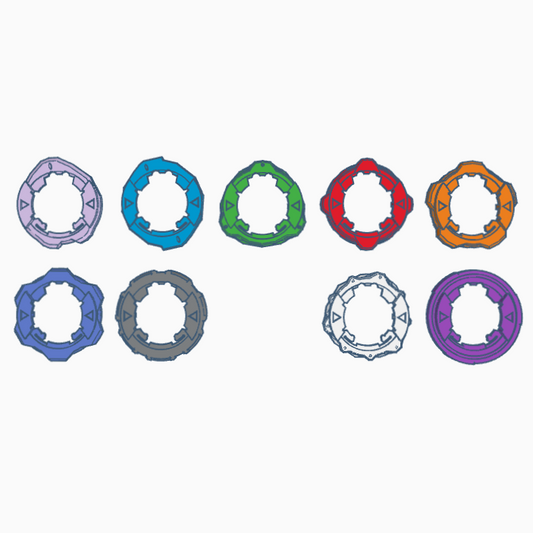 Beyblade X | ¡Elige tu anillo de trinquete! | Impresión 3D | PLA+