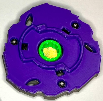 Beyblade X | Grave Wyvern (9-60 L) | Doble giro | Impresión 3D | Metal de acero inoxidable