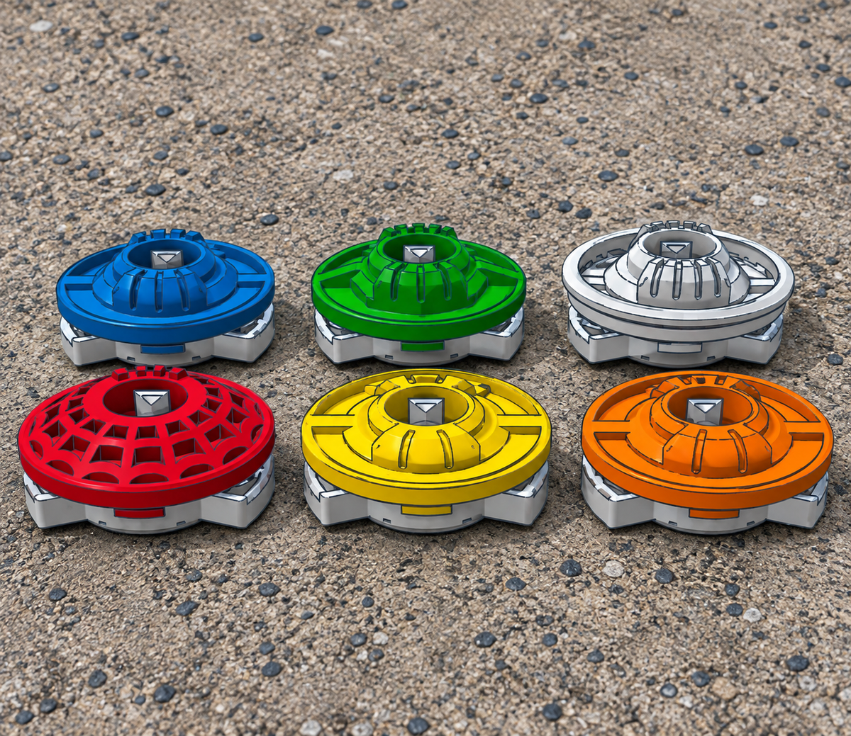 Beyblade X | Pick Your Ratchet Core! | 3D Print | PLA+