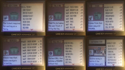 Pokémon Esmeralda desbloqueado | Pokédex variocolor completa + Máximo de objetos | GBA