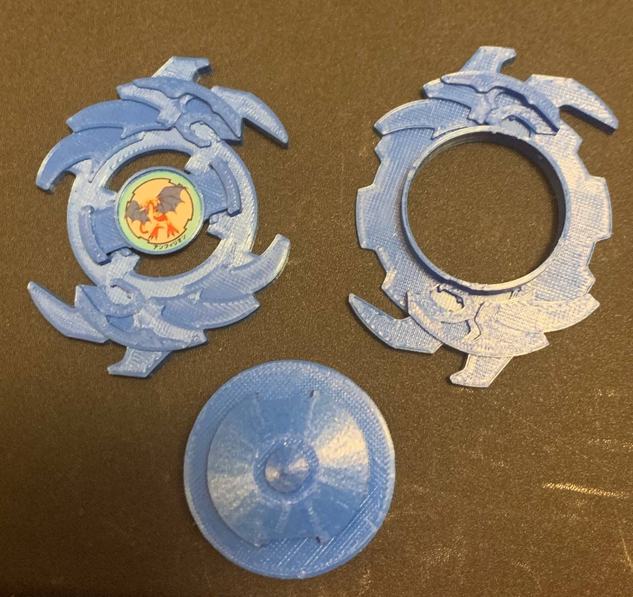 Beyblade Amphilyon | Complete | 3D Print | PLA+ | Vforce