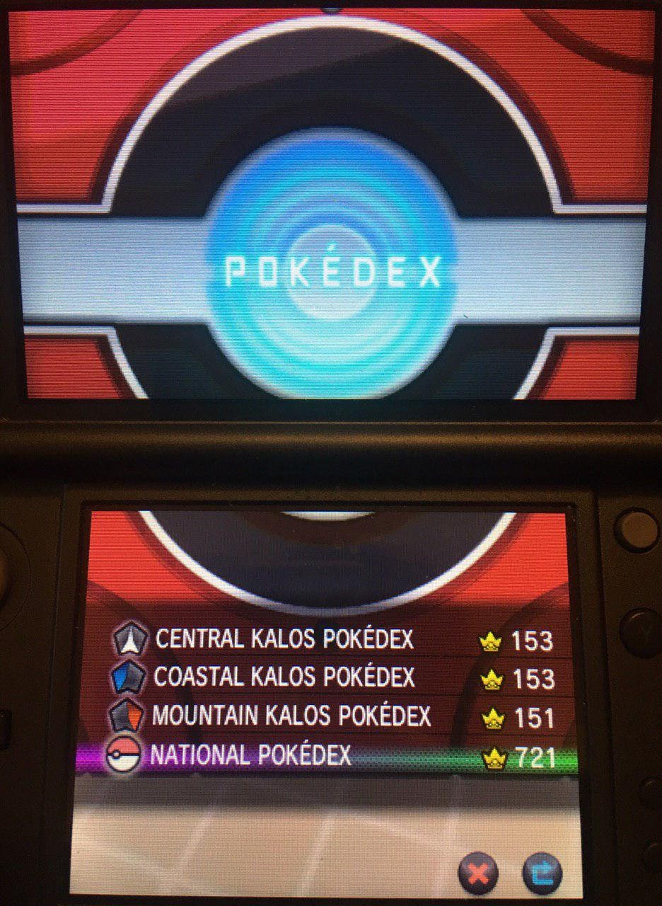 Unlocked Pokemon Y | Complete Shiny Pokedex + Max Items | 3DS