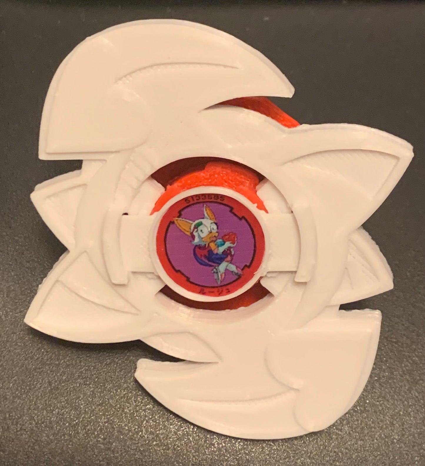 Beyblade Rouge the Bat GT | Complete | 3D Print | PLA+ | Vforce