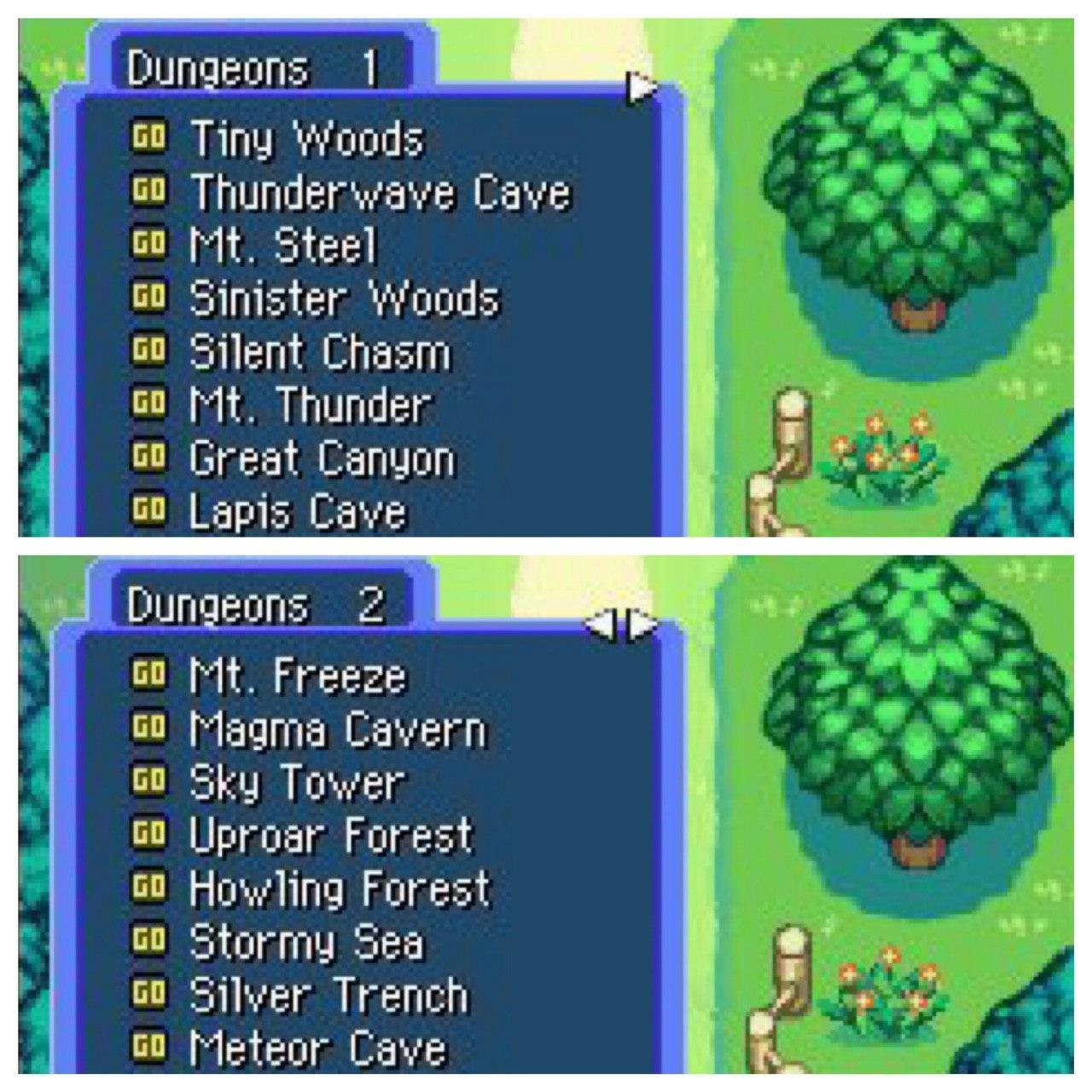 Unlocked Pokemon Mystery Dungeon Blue Rescue Team | All Pokemon Be-Friended! | DS