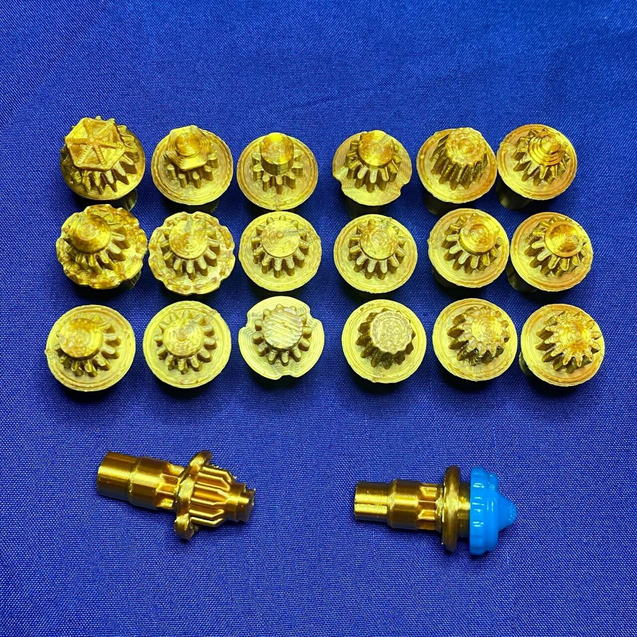 Beyblade X | Lot de 20 pièces de rechange | Impression 3D | PLA+