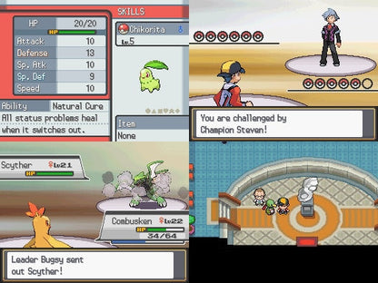 Pokemon DS HACKED Save Collection - 60+ Saves - Complete Shiny Pokedex - NDS