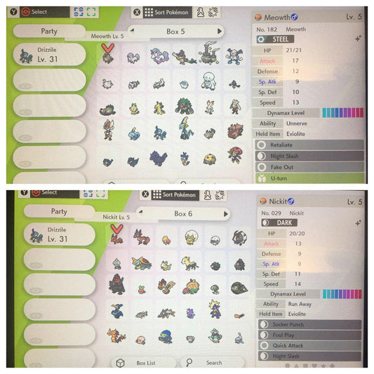 Pokemon Mail-In Unlock Service | All Shiny Pokemon + Max Items | (SWITCH | All Models)