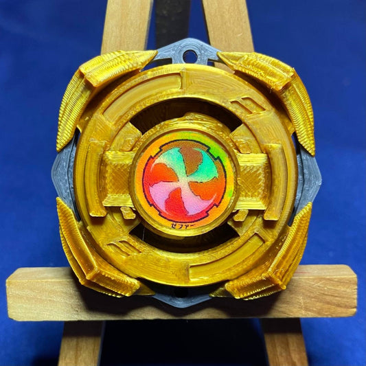 Beyblade Zephyr XJ | 3D Print | PLA+ | Bakuten