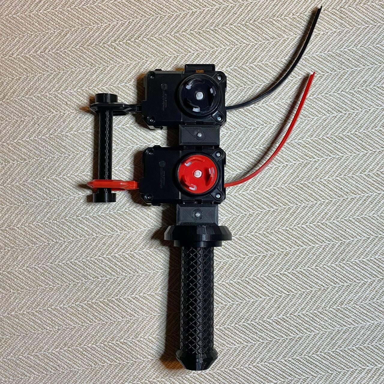 Beyblade X | Custom Launcher Grip & Launcher Link | 3D Print | PLA+