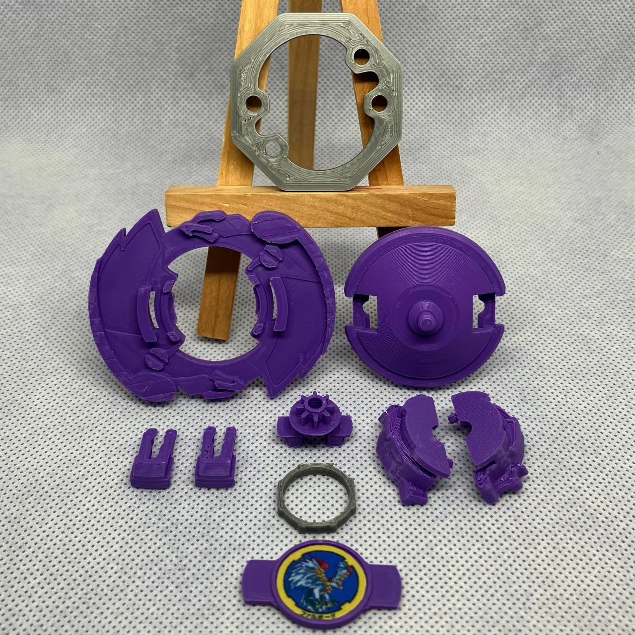 Beyblade Falborg-1 | Complete | 3D Print | PLA+ | Vforce