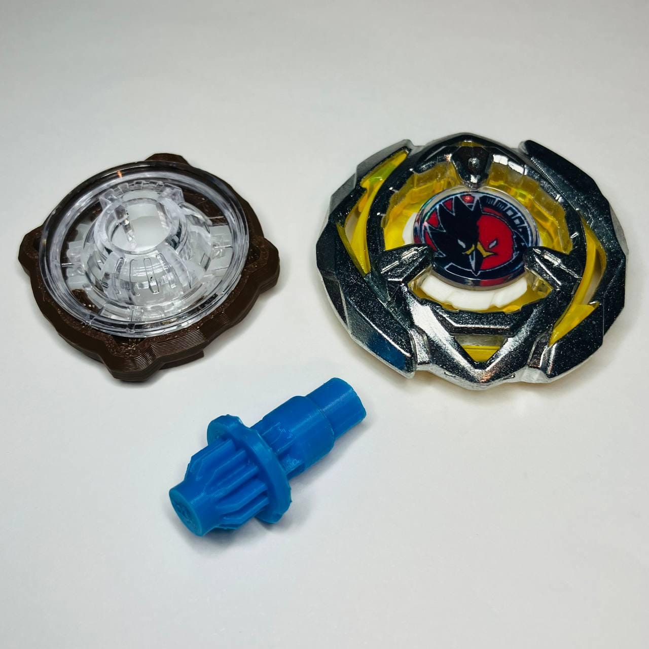 Beyblade X | Strike Hawk (4-80LF) | Dual-Spin | 3D Print | PLA+ | Stainless Steel Metal