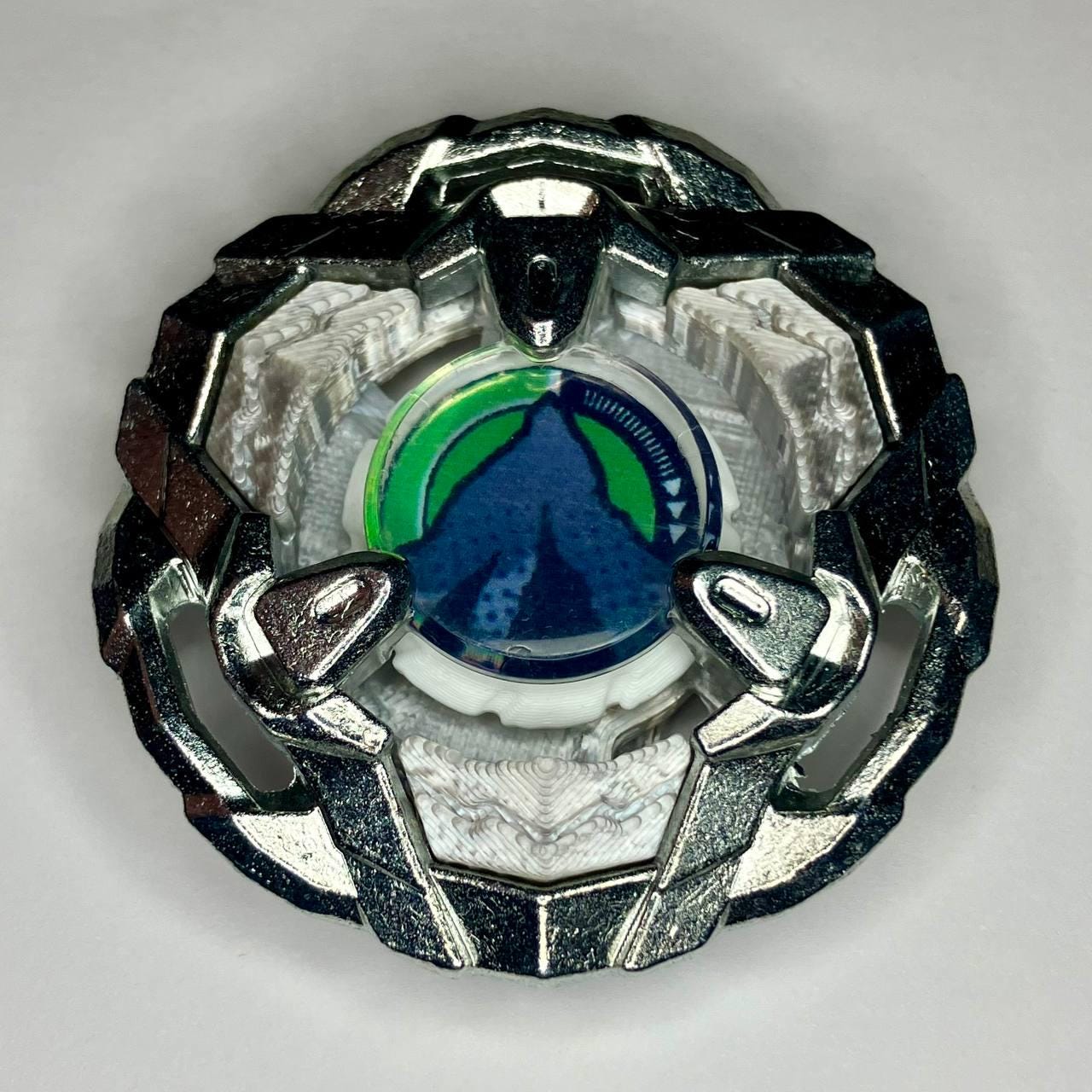 Beyblade X | Stone Mountain (3-80N) | Dual-Spin | 3D Print | PLA+ | Stainless Steel Metal