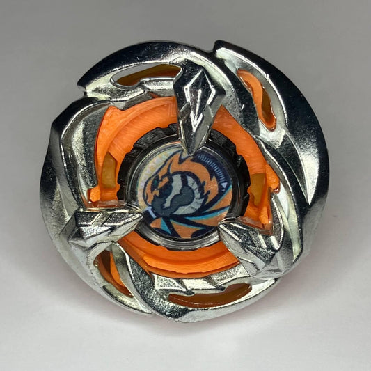 Beyblade X | Gale Wyvern (3-60DB) | Dual-Spin | 3D Print | PLA+ | Stainless Steel Metal