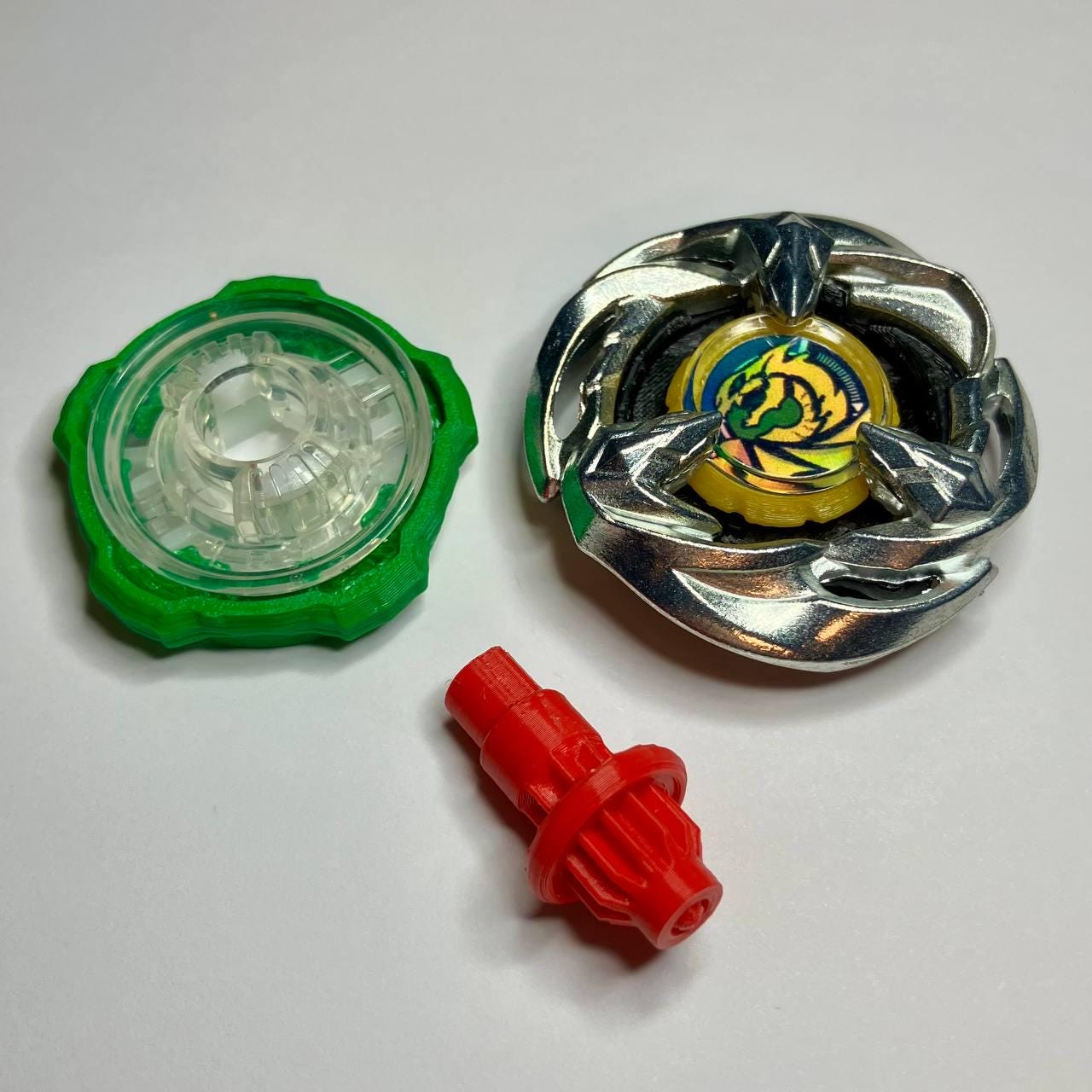 Beyblade X | Gale Wyvern (5-80P) | Dual-Spin | 3D Print | PLA+ | Stainless Steel Metal