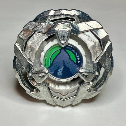 Beyblade X | Stone Mountain (3-80N) | Dual-Spin | 3D Print | PLA+ | Stainless Steel Metal