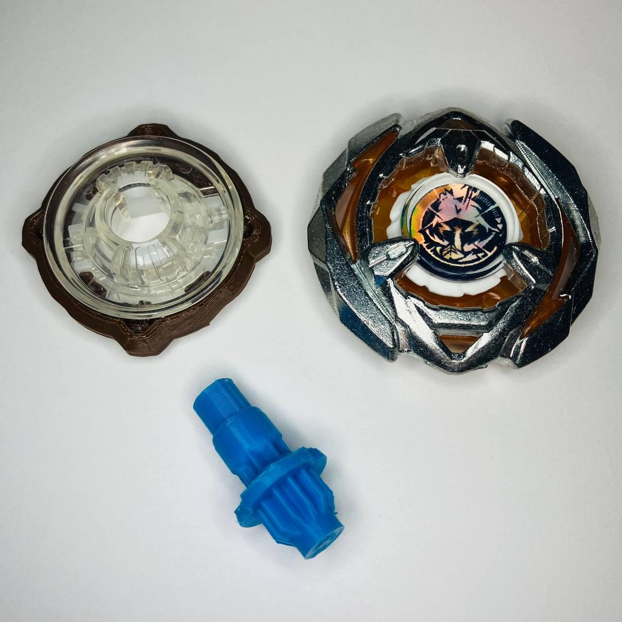 Beyblade X | Arrow Wizard (4-80LF) | Dual-Spin | 3D Print | PLA+ | Stainless Steel Metal