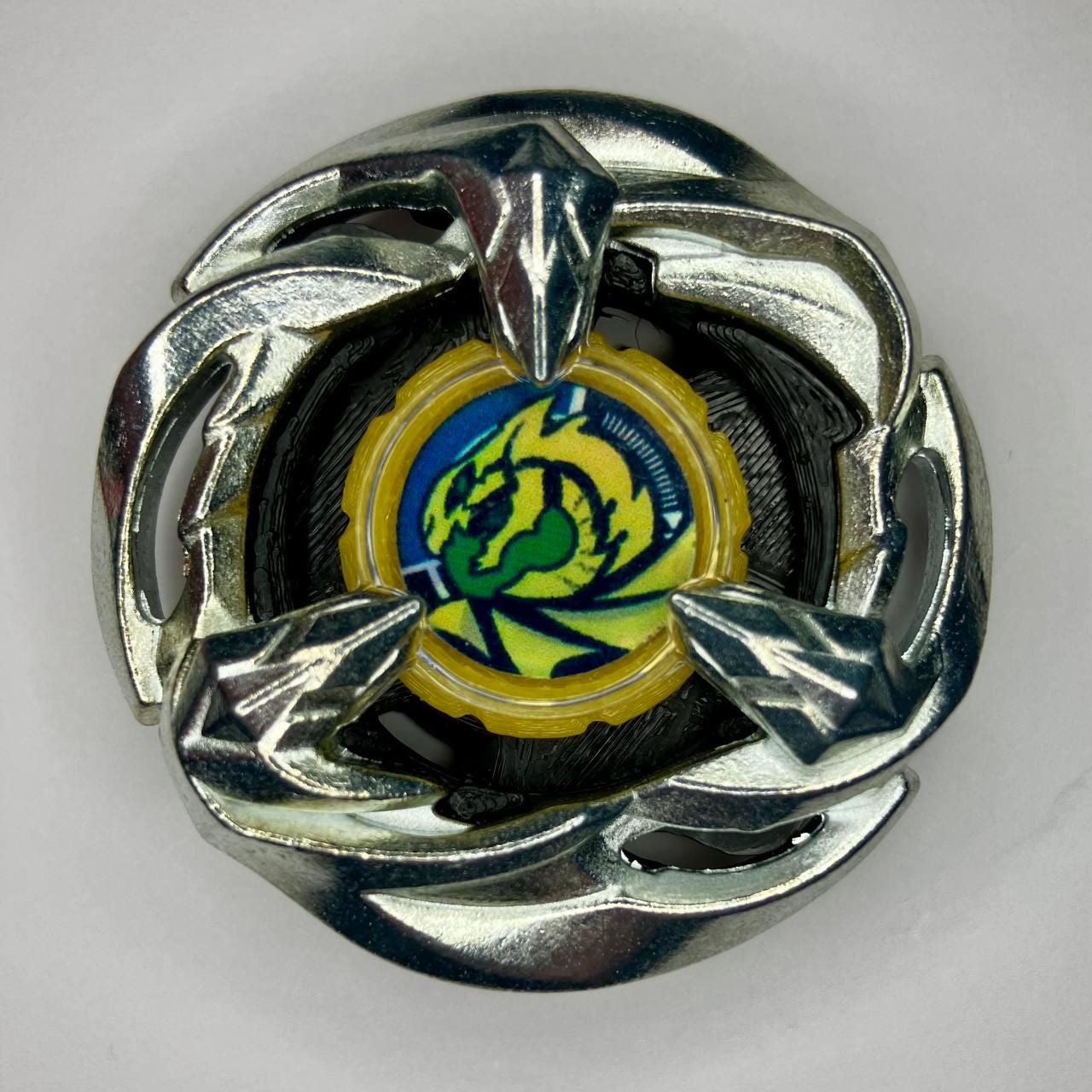 Beyblade X | Gale Wyvern (5-80P) | Dual-Spin | 3D Print | PLA+ | Stainless Steel Metal