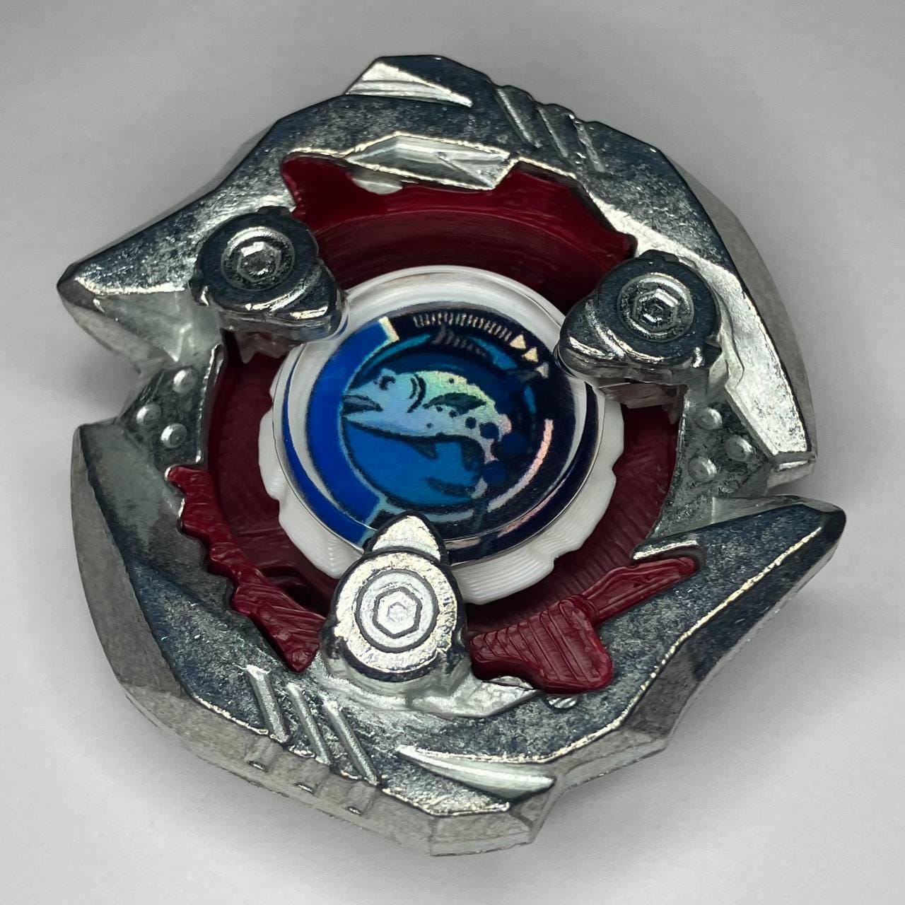 Beyblade X | Keel Maguro (3-60LF) | Dual-Spin | 3D Print | PLA+ | Stainless Steel Metal