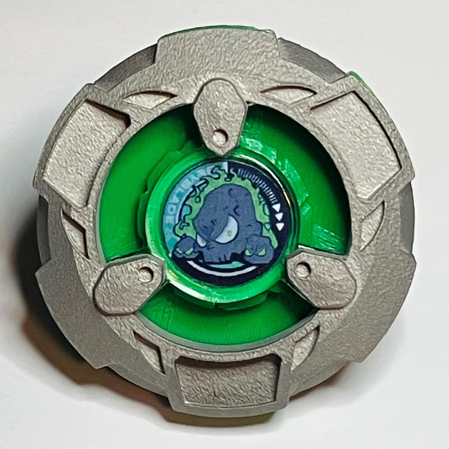 Beyblade X | Stone Mont Blanc (3-80N) | Dual-Spin | 3D Print | Stainless Steel Metal