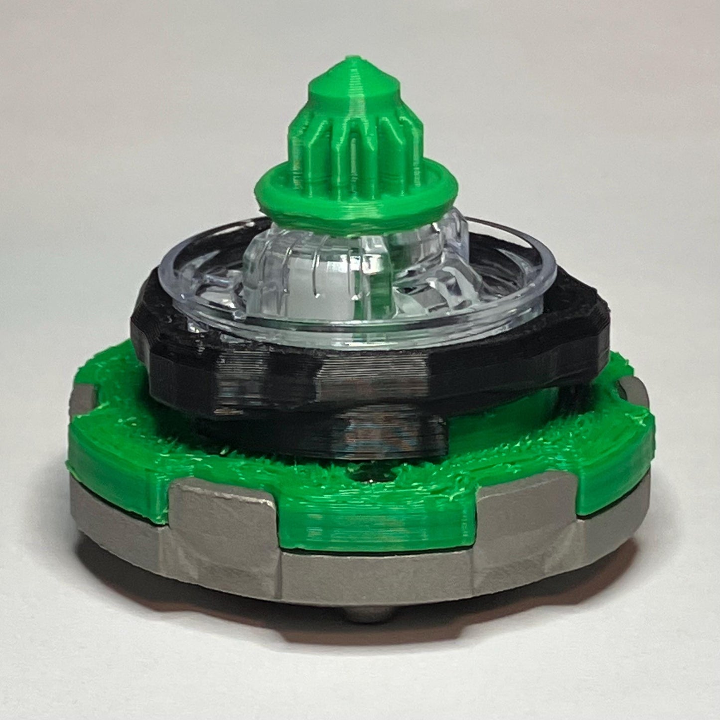 Beyblade X | Stone Mont Blanc (3-80N) | Dual-Spin | 3D Print | Stainless Steel Metal