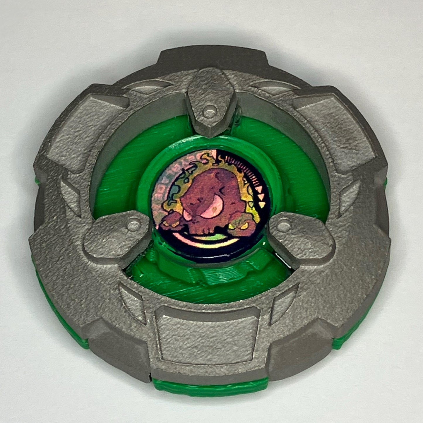 Beyblade X | Stone Mont Blanc (3-80N) | Dual-Spin | 3D Print | Stainless Steel Metal