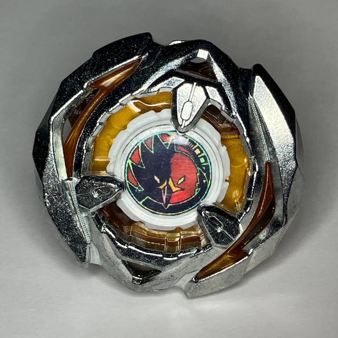 Beyblade X | Strike Hawk (4-80LF) | Dual-Spin | 3D Print | PLA+ | Stainless Steel Metal