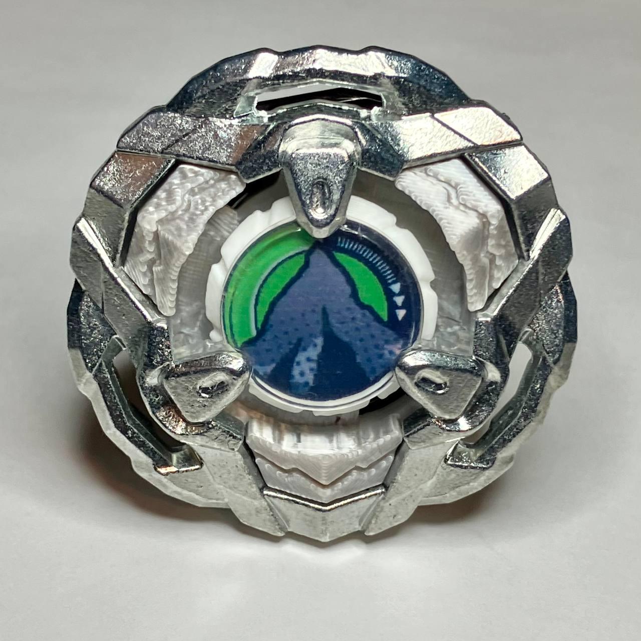 Beyblade X | Custom Blade | Dual-Spin | 3D Print | PLA+ | Stainless Steel Metal