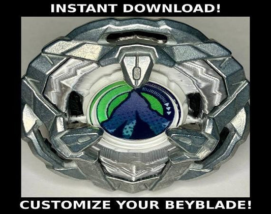 Beyblade X | Helm Knight | Blade Insert STL | Instant Download for 3D-Printing Customs