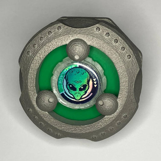 Beyblade X | Cosmic Invader (8-Wide-60E) | Dual-Spin | 3D Print | Stainless Steel Metal