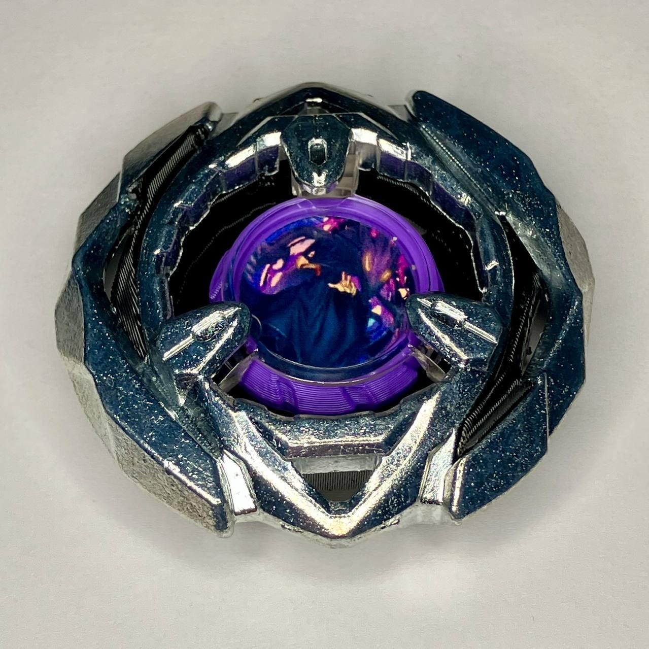 Beyblade X | Tsukuyomi (5-60TP) | Dual-Spin | 3D Print | PLA+ | Stainless Steel Metal