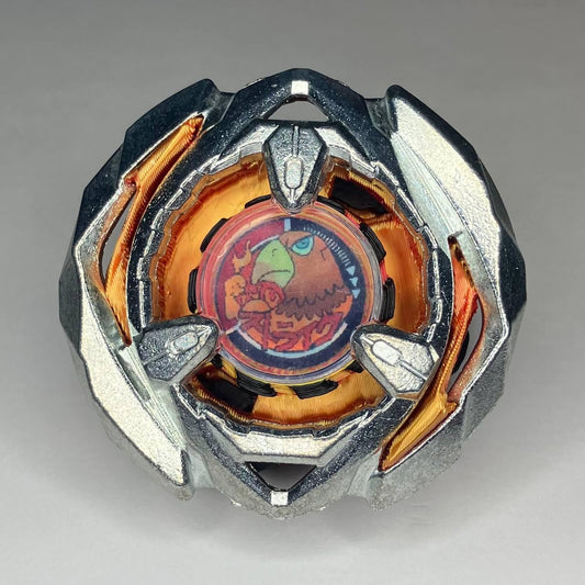 Beyblade X | Strike Hawk (Manga Recolor) (4-80LF) | Dual-Spin | 3D Print | PLA+ | Stainless Steel Metal