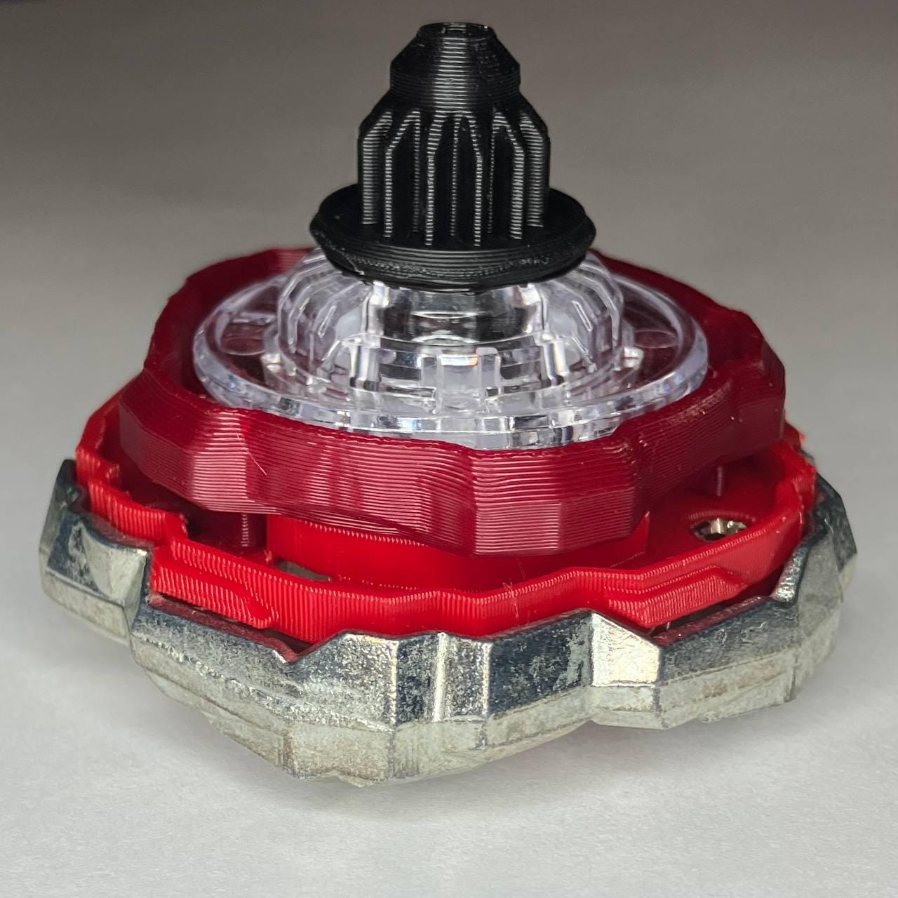 Beyblade X | Claw Leon (5-60T) | Dual-Spin | 3D Print | PLA+ | Stainless Steel Metal