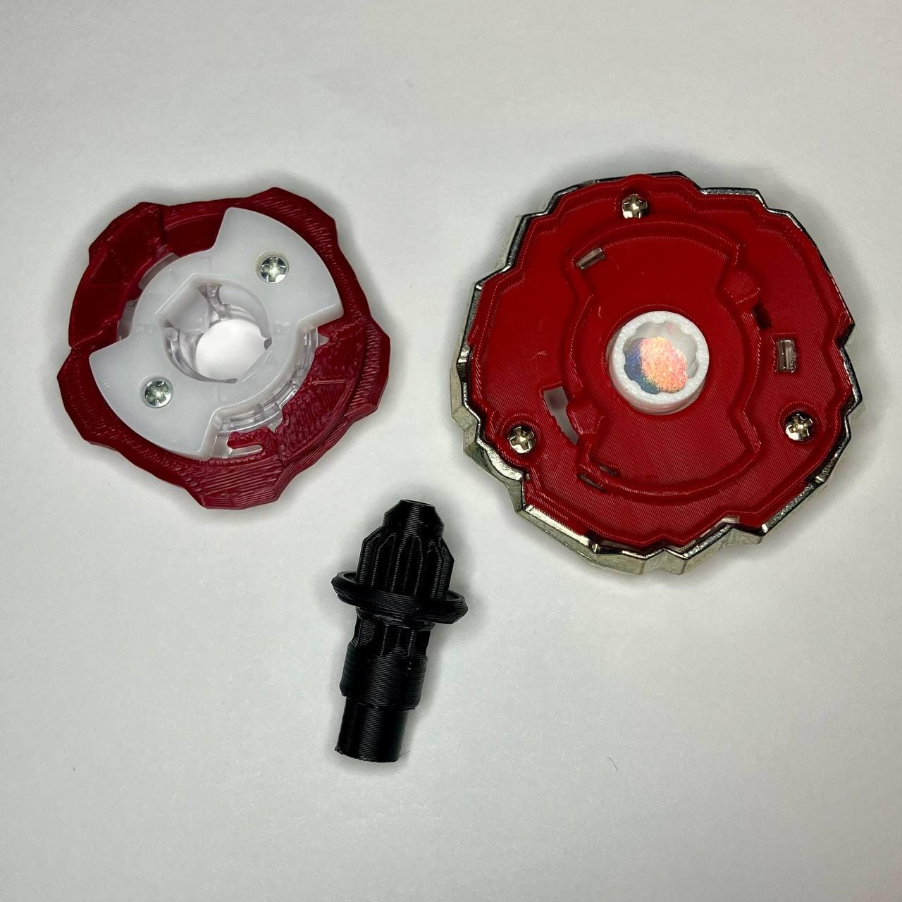 Beyblade X | Claw Leon (5-60T) | Dual-Spin | 3D Print | PLA+ | Stainless Steel Metal