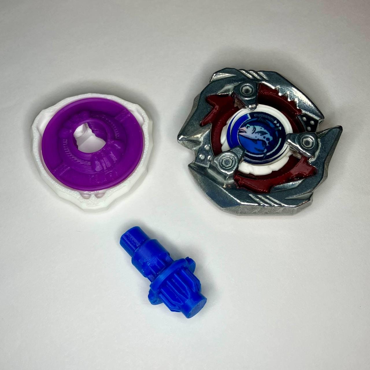 GENUINE Beyblade X | Keel Maguro (3-60LF) | Dual-Spin | 3D Print | PLA+