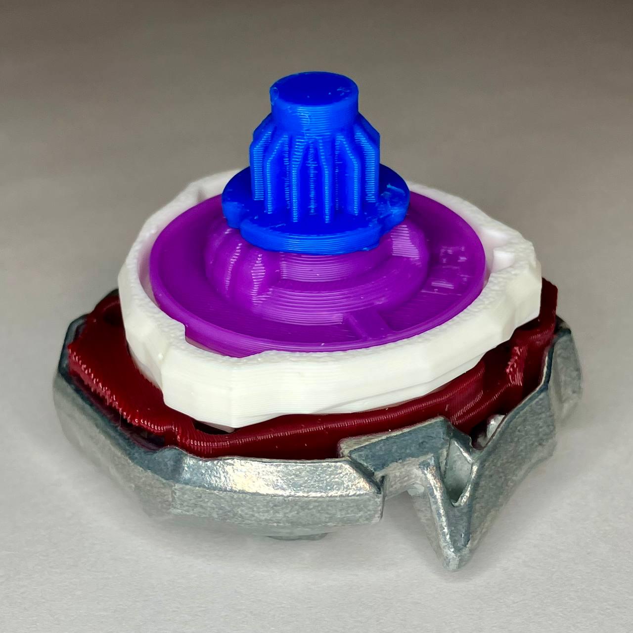 GENUINE Beyblade X | Keel Maguro (3-60LF) | Dual-Spin | 3D Print | PLA+