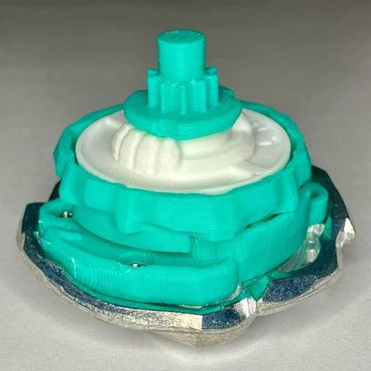 Beyblade X | Colección MHA | Doble giro | Impresión 3D | PLA+ | Metal de acero inoxidable