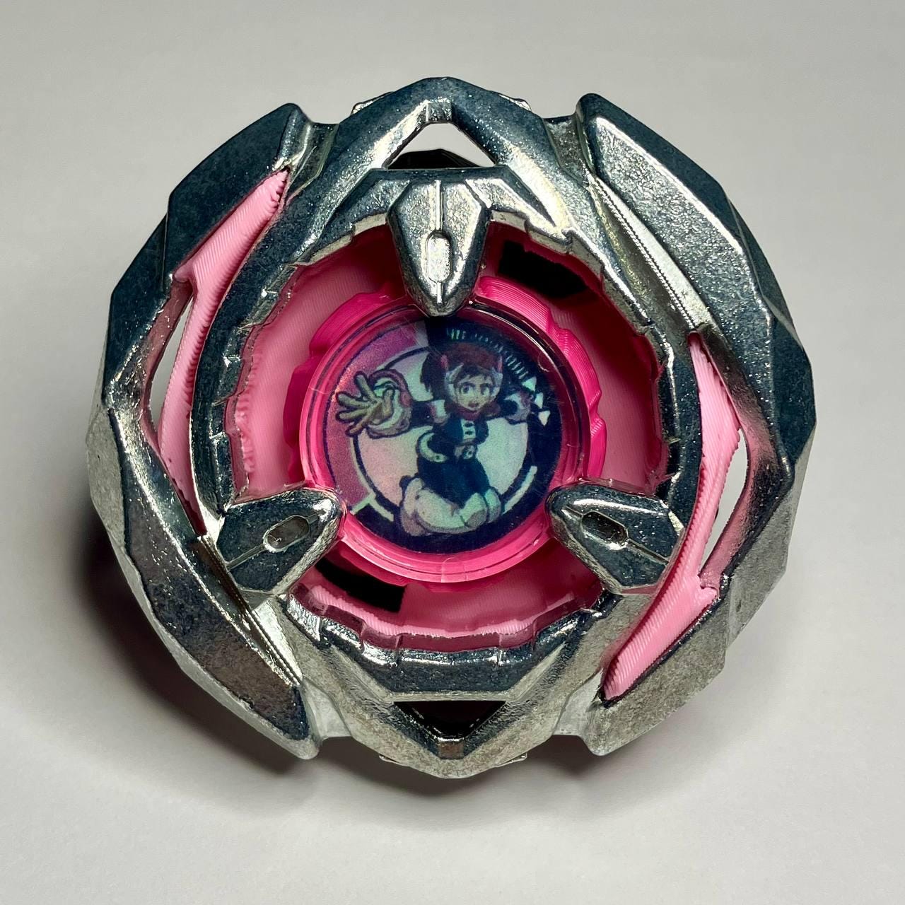 Beyblade X | Uravity (9-60BN) | Dual-Spin | 3D Print | PLA+ | Stainless Steel Metal