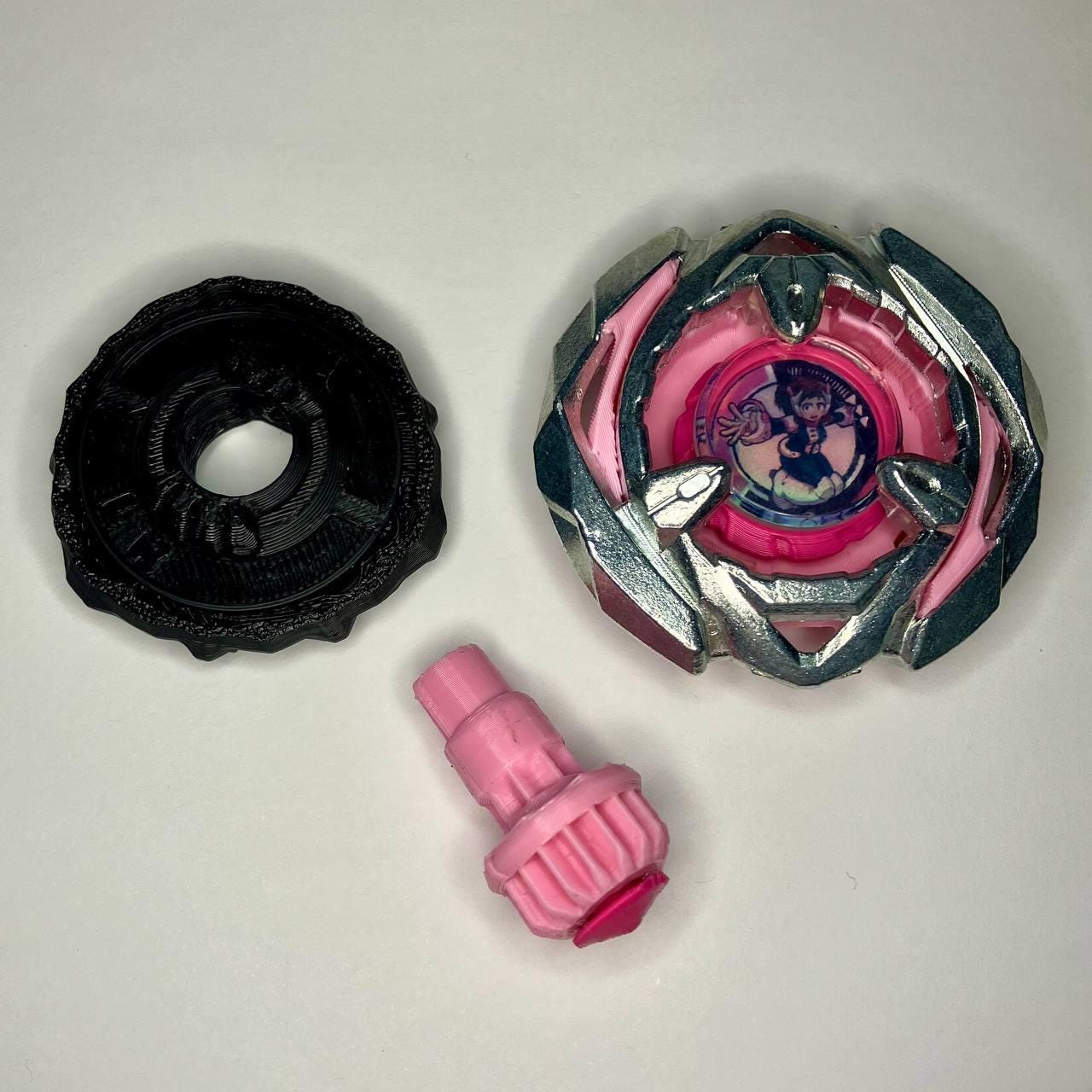 Beyblade X | Uravity (9-60BN) | Dual-Spin | 3D Print | PLA+ | Stainless Steel Metal